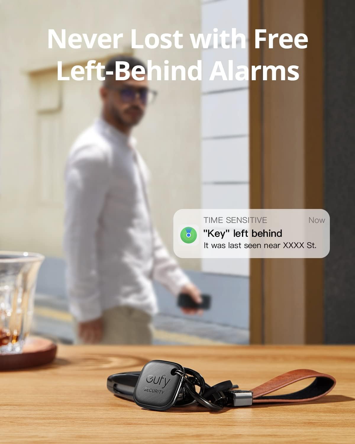 Anker Eufy Security SmartTrack Link Bluetooth Tracker for Earbuds and Luggage Water Resistant Anker Eufy Security SmartTrack Link Bluetooth Tracker for Earbuds and Luggage Water Resistant